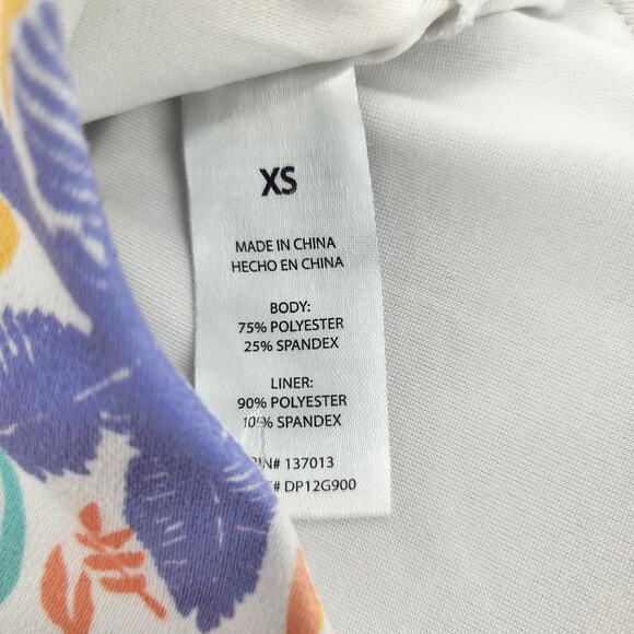 Wildfox Longline Racerback Sports Bra with Pads in Savanna Print Size XS - Picture 3 of 4